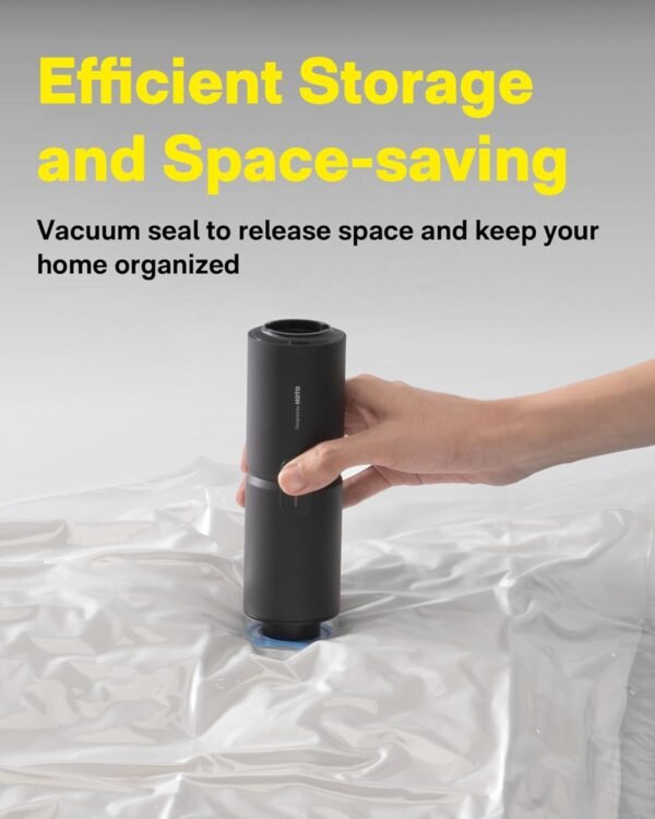 HOTO Handheld Vacuum Cleaner Cordless, Desk Vacuum Cleaner Compressed Electric Air Duster 15000Pa Suction, 4-in-1 Portable Vortex Vacuum Dust Buster Air Blower for Computer, Keyboard - Image 7