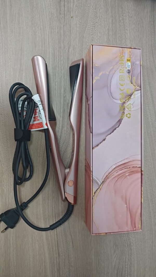 LANDOT Flat Iron Curling Iron in One - Ceramic Hair Straightener and Curler 2 in 1 - Twist Straightening Curling Iron Combo for Curl Wave Straighten Hair Pro Multi-Styler - Image 6