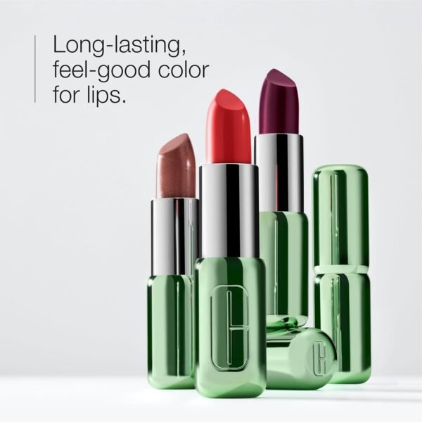Clinique Pop Longwear Lipstick | Long Lasting, Satin, Matte + Shine - Image 5