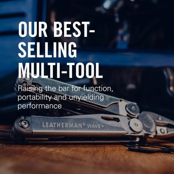 LEATHERMAN, Wave+, 18-in-1 Full-Size, Versatile Multi-tool for DIY, Home, Garden, Outdoors or Everyday Carry (EDC), Stainless Steel - Image 4