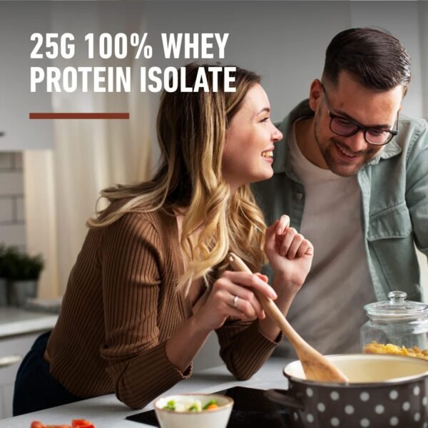 Isopure Protein Powder, Whey Isolate with Vitamin C & Zinc for Immune Support, 25g Protein, Low Carb & Keto Friendly, Flavor: Dutch Chocolate, 62 Servings, 4.5 Pounds (Packaging May Vary) - Image 4