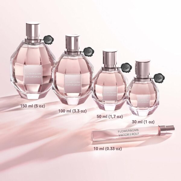 Viktor&Rolf - Flowerbomb Eau de Parfum - Women's Perfume - Floral & Woody - With Notes of Rose, Peony & Patchouli - Image 3