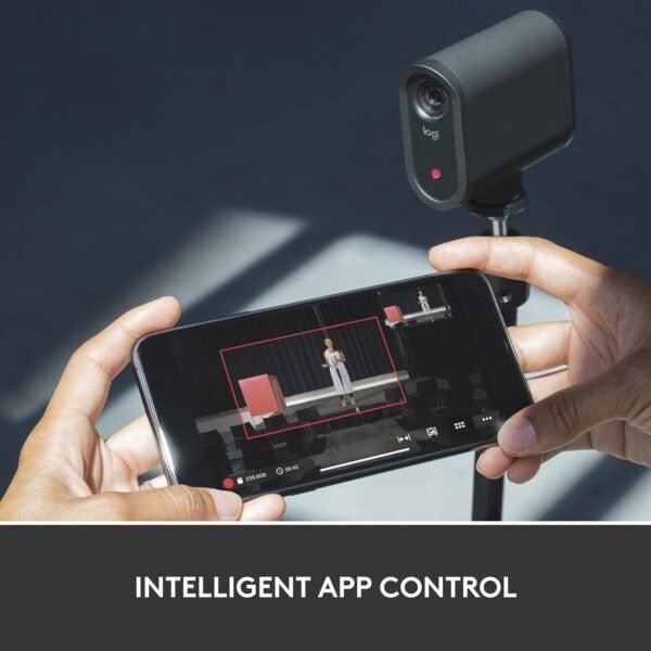 Logitech for Creators Mevo Start, Wireless Live Streaming Camera, 1080p HD Video Quality, Intelligent App Control, Stream via LTE or Wi-Fi - Black - Image 5