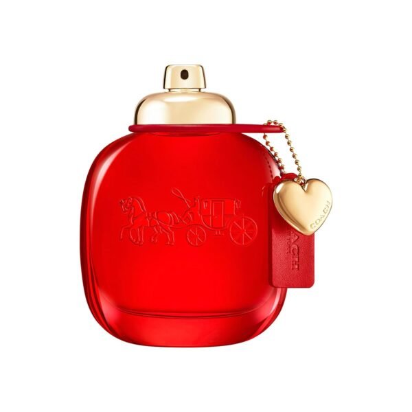 Coach Love Eau de Parfum - Long Lasting Fragrance with notes of Strawberry, Red Velvet Rose & Cedarwood - Floral & Fruity - 3.0 fl. oz.
