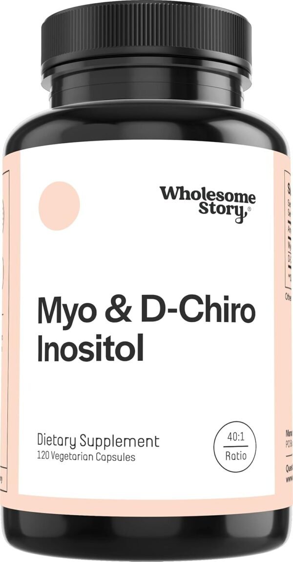 Inositol Supplement | Myo Inositol & D-Chiro Inositol 2050mg | Hormonal Balance & Ovarian Support | 30 Day Supply - Image 2