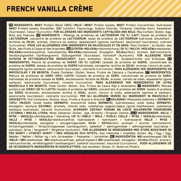 Optimum Nutrition Gold Standard 100% Whey Protein Powder, French Vanilla Crème, 5 Pound (Packaging May Vary) - Image 12