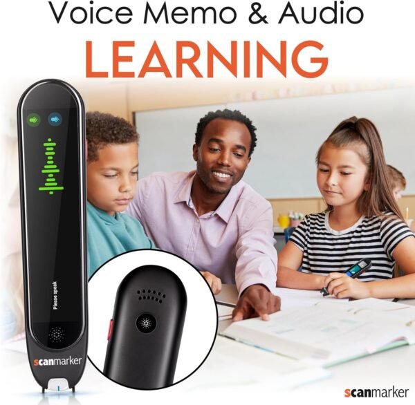 Scanmarker Pro Reading Pen & Translation Pen | Assistive Reading Pen for Dyslexia, Translator Pen for Language Learners | Language Translator Device for 100+ Languages - Image 2