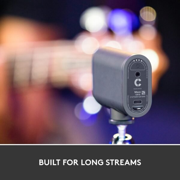 Logitech for Creators Mevo Start, Wireless Live Streaming Camera, 1080p HD Video Quality, Intelligent App Control, Stream via LTE or Wi-Fi - Black - Image 10