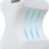 5 STARS UNITED Knee Pillow for Side Sleepers - Memory Foam Leg Pillow for Side Sleeping - Between Legs Pillow for Hip and Lower Back Pain - Sciatica Pain Relief - Image 2
