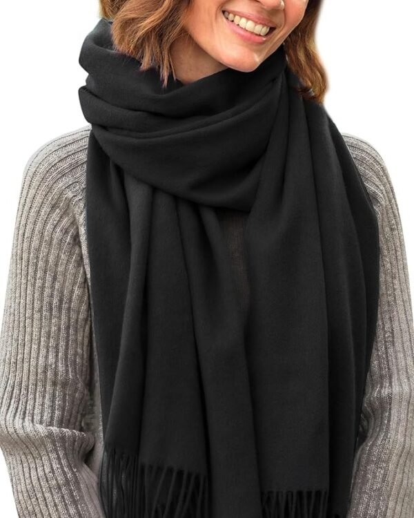 FURTALK Winter Scarf for Women Pashmina Shawl Wraps Cashmere Feel Warm Fashion Blanket Scarves - Image 3