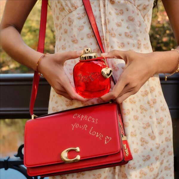 Coach Love Eau de Parfum - Long Lasting Fragrance with notes of Strawberry, Red Velvet Rose & Cedarwood - Floral & Fruity - 3.0 fl. oz. - Image 4