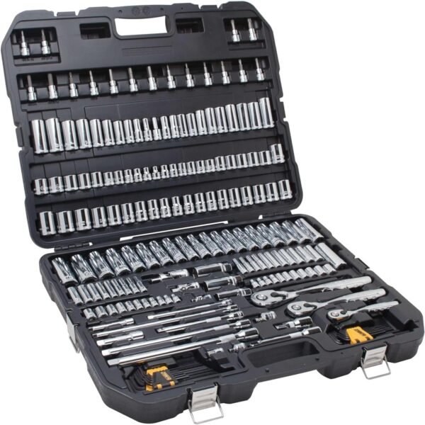 DEWALT Mechanics Tool Set, SAE and Metric, 1/2, 1/4, 3/8 Drive Sizes, 192-Piece (DWMT75049) - Image 6