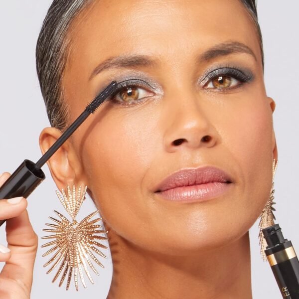 LAURA GELLER NEW YORK Kajal Longwear Mascara - Lengthening, Defining, Curling, Buildable Formula Eye Makeup - Innovative Curling Brush - 1 count - Image 6