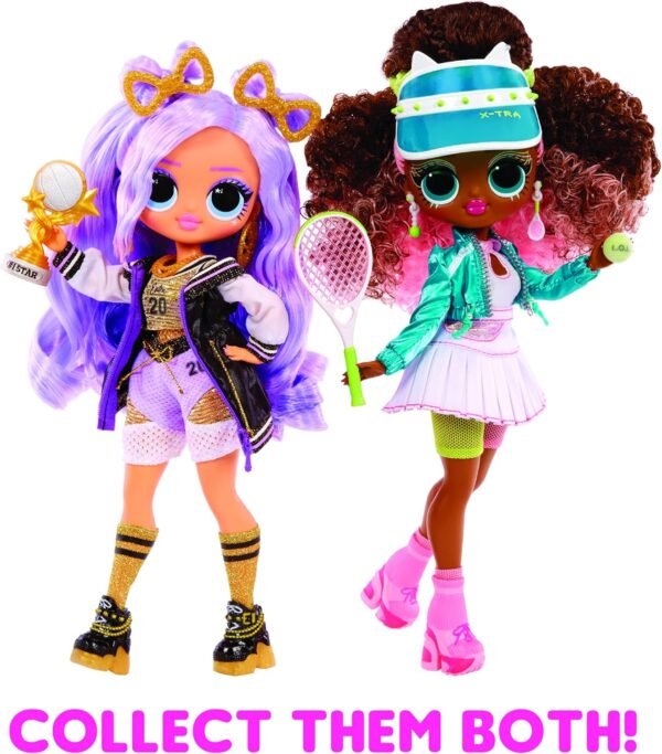 L.O.L. Surprise! OMG Sports Fashion Doll Sparkle Star with 20 Surprises Including GoSporty-Chic Fashion Outfit and Accessories, Holiday Toy Playset, Great Gift for Kids Girls Boys 4 5 6+ Years - Image 3