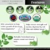 Organic Sweet Wormwood (Artemisia Annua) Tincture - Immune Support and Source of Antioxidants - 2.32 oz / 60ml, Vegan, Manufactured in The USA - Image 4