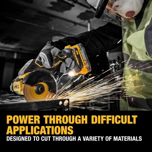 DEWALT 20V MAX XR Cut Off Tool, Brushless and Compact, Bare Tool Only (DCS438B) - Image 6