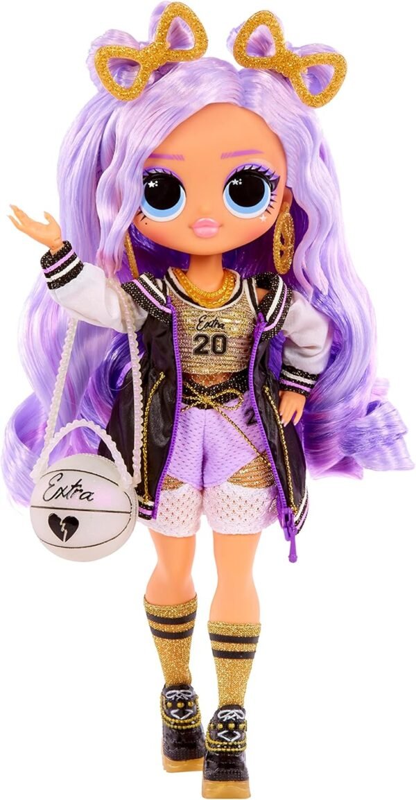L.O.L. Surprise! OMG Sports Fashion Doll Sparkle Star with 20 Surprises Including GoSporty-Chic Fashion Outfit and Accessories, Holiday Toy Playset, Great Gift for Kids Girls Boys 4 5 6+ Years