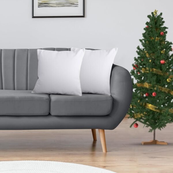 Utopia Bedding Throw Pillows Insert (Pack of 2, White) - 22 x 22 Inches Bed and Couch Pillows - Indoor Decorative Pillows - Image 6