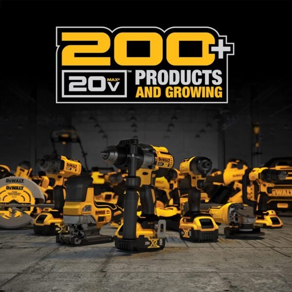 DEWALT 20V MAX XR Oscillating Tool Kit, 3 Speed, With Blades, Battery and Charger Included (DCS356C1) - Image 5