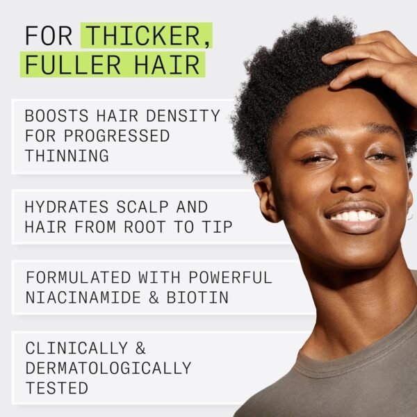 Nioxin Scalp + Hair Thickening System 2 Shampoo- For Natural or Untreated Hair with Progressed Thinning - With Niacinamide and Biotin - Image 9