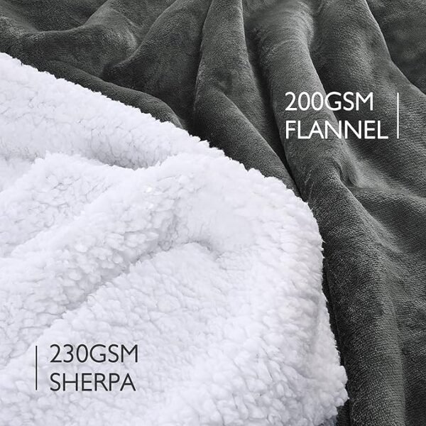 Catalonia Oversized Blanket Hoodie Sweatshirt, Wearable Sherpa Lounging Pullover for Adults Women Men - Image 4