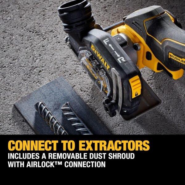 DEWALT 20V MAX XR Cut Off Tool, Brushless and Compact, Bare Tool Only (DCS438B) - Image 7