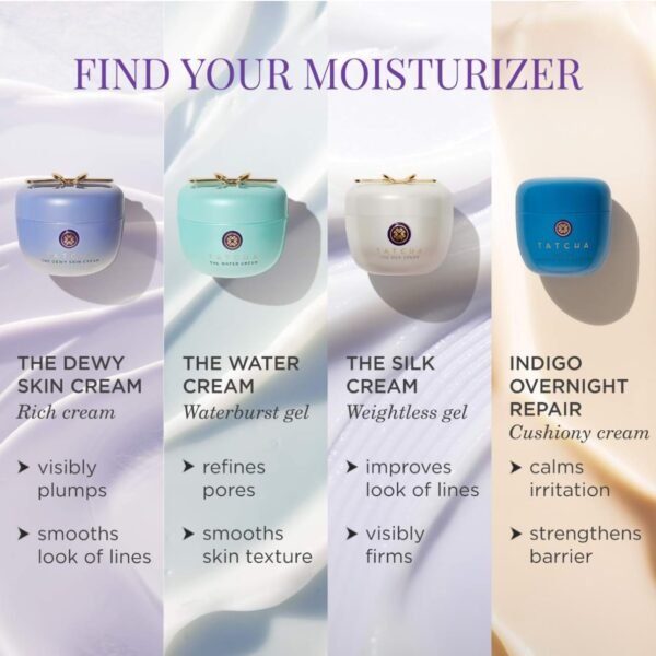 TATCHA The Dewy Skin Cream | Rich Face Cream to Hydrate, Plump and Protect Dry and Combo Skin, 50 ml | 1.7 oz - Image 9