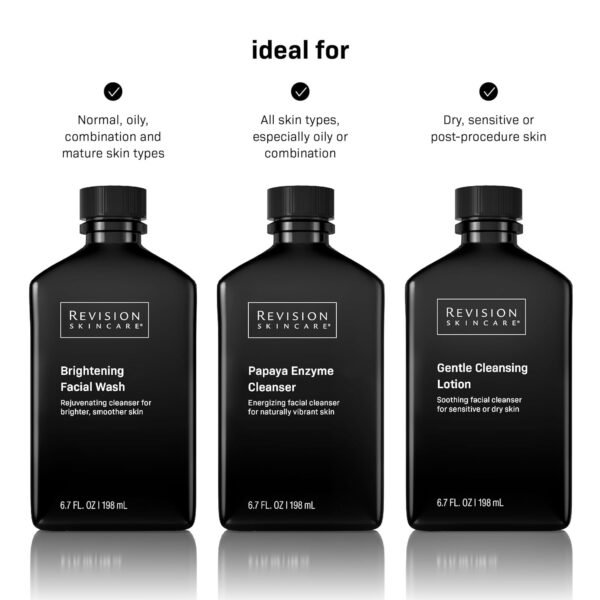 Revision Skincare Brightening Facial Wash, Exfoliating Face Cleanser with Vitamin C and Vitamin E - Image 7