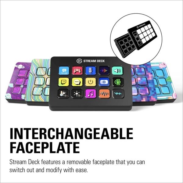 Elgato Stream Deck MK.2 – Studio Controller, 15 macro keys, trigger actions in apps and software like OBS, Twitch, ​YouTube and more, works with Mac and PC - Image 4