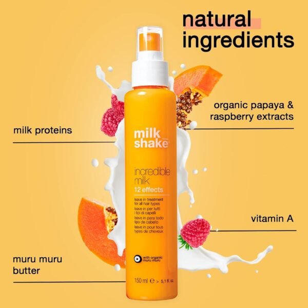 milk_shake Incredible Milk - Leave-In Hair Treatment for All Hair Types - Renews Detangles and Repairs Damaged Hair - Image 5