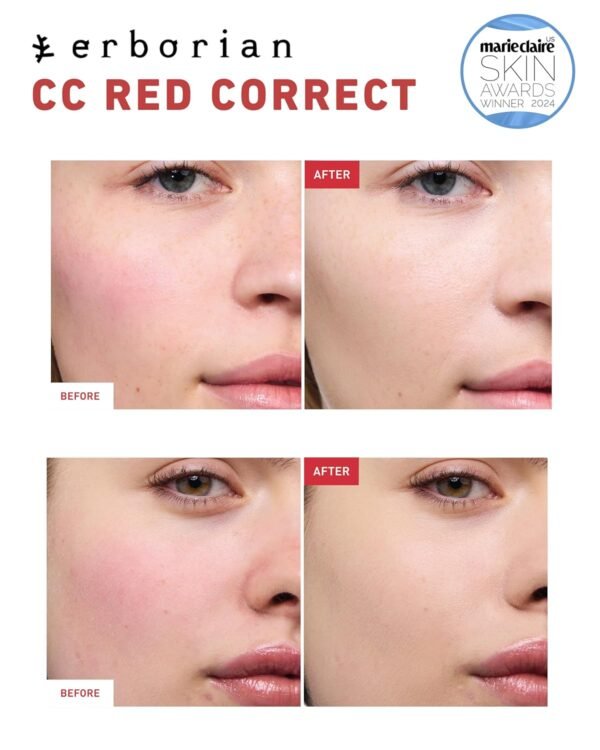 Erborian Women's CC Red Correct with Centella - Image 6