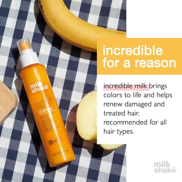 milk_shake Incredible Milk - Leave-In Hair Treatment for All Hair Types - Renews Detangles and Repairs Damaged Hair - Image 6