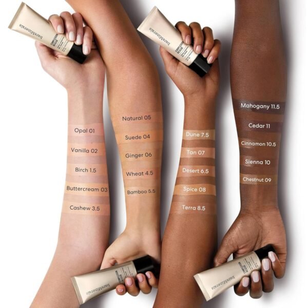 bareMinerals Complexion Rescue Tinted Moisturizer for Face with SPF 30 + Hyaluronic Acid, Hydrating Tinted Mineral Sunscreen for Face, Skin Tint, Vegan - Image 8